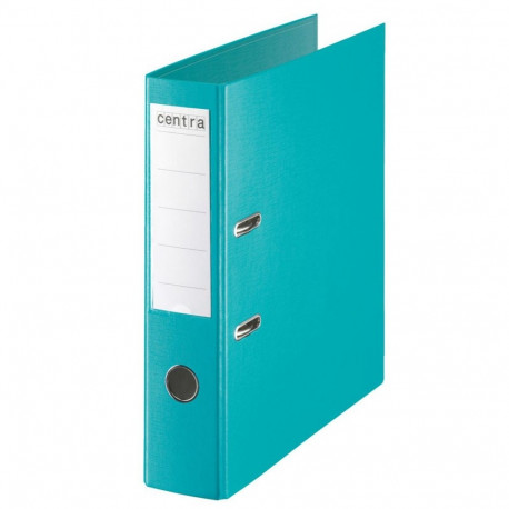 Registraator A4 75mm PP türkiis CENTRA