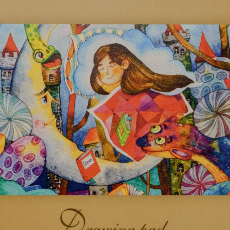 Joonistusplokk A3 120gsm, 20 lehte, SMLT