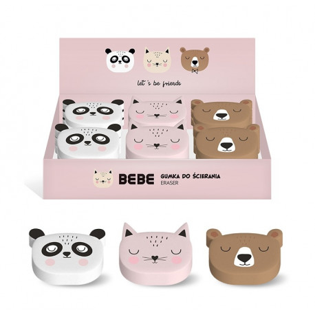 Kustukumm BEBE Friend assortii Interdruk