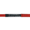 Marker Q-Connect CD/DVD, 1mm, punane, veekindel