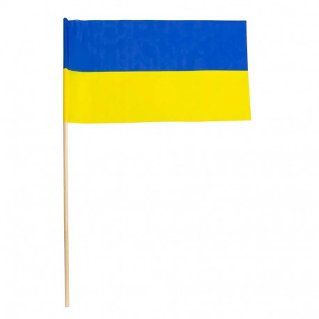 Käsilipp Ukraina 25x39cm