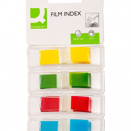 Järjehoidja Q-Connect 4 erivärvi x12x45mm, 4x35tk
