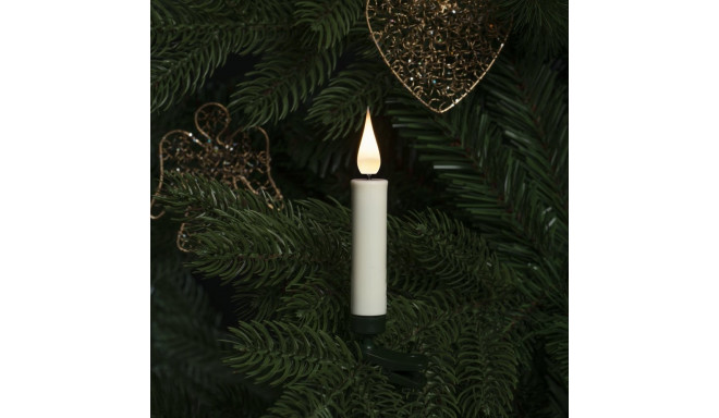 Küünalde komplekt: 12tk klambriga, vilkuv wwLED, taimer 5H, ilma juhtmeta, puldiga, max lülituskaugu