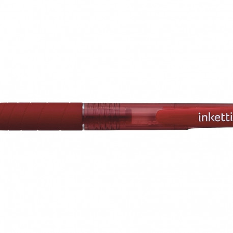 Geelpliiats Penac INKETTI 0,7 mm, klõpsuga, punane