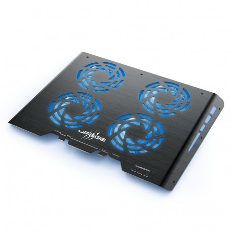 Sülearvuti jahutusalus Hama uRage Freezer 600 Metal, kuni 17.3", 4x vaiksed ventilaatorid, USB-toide