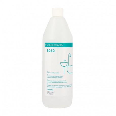 Puhastus-ja desinfektsioonivahend sanitaarkeraamikale Bozo 1l, Chemi-Pharm