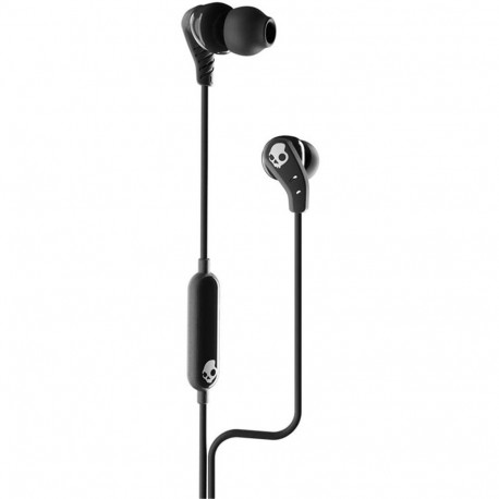 Kõrvaklapid+mikrofon Skullcandy Set In-Ear Sport USB-C TrueBlack/must IPX4 9mm 16-ohm, Ear Gels (S, 