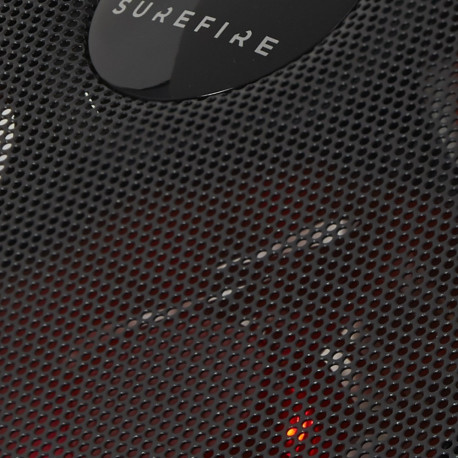 Sülearvuti jahutusalus SureFire Bora, kuni 17", muudetava kiirusega 4x120mm ventilaatorid, USB-toide