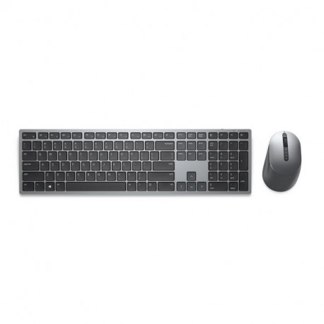 Klaviatuur+hiir Dell KM7321W Premier Multi-Device Wireless Keyboard and Mouse Estonian (QWERTY) Silv