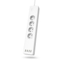 Pikendusjuhe 1.7m Hama WLAN Socket strip 4-pesa, 4xUSB, max 2300W without Hub/Gateway for Voice and 