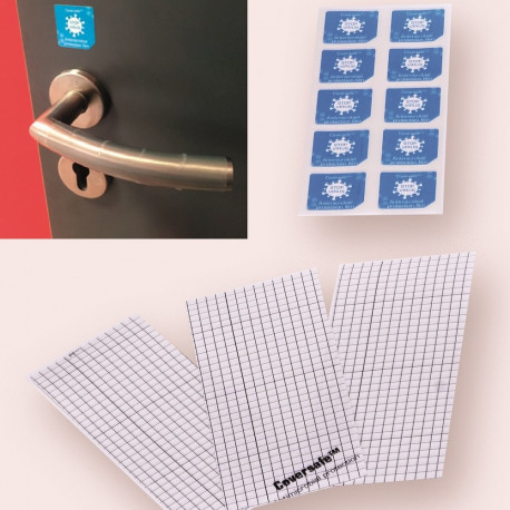 Kaitsekile komplekt, antimikroobne, 30tk/pk, 165mm x 70, Coala Coversafe