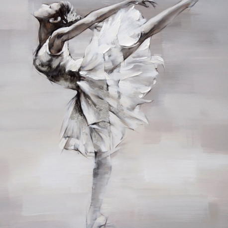 Seinapilt Painting Ballerina 100x 100cm