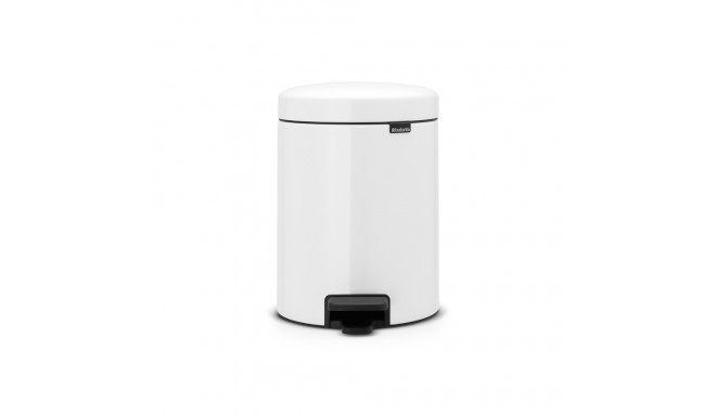 Prügikast 2x2L, Brabantia, Newicon jaotusega, pedaaliga, K-29,1cm,L-20,5cm,S-27,2cm/ White, valge