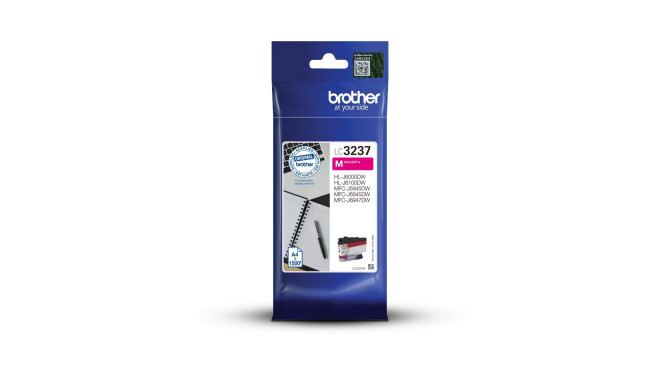 Tint Brother LC3237M Magenta 1500pg HL-J6000DW, HL-J6100DW, MFC-J5945DW, MFC-J6945DW, MFC-J6947DW