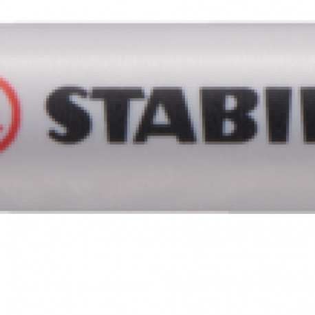 Kilemarker mahapestav Stabilo OHPen, must, S 0,4mm