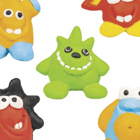 Kustukumm-voolitav Monsterland komplekt