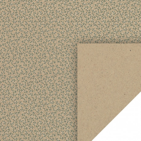 Käsitöökartong 50x70cm 220g Natural Oks valge/hõbe, Heyda