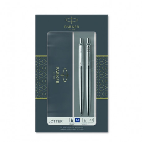Kinkekomplekt Parker Jotter Stainless Steel CT,pastapliiats+meh.pliiats
