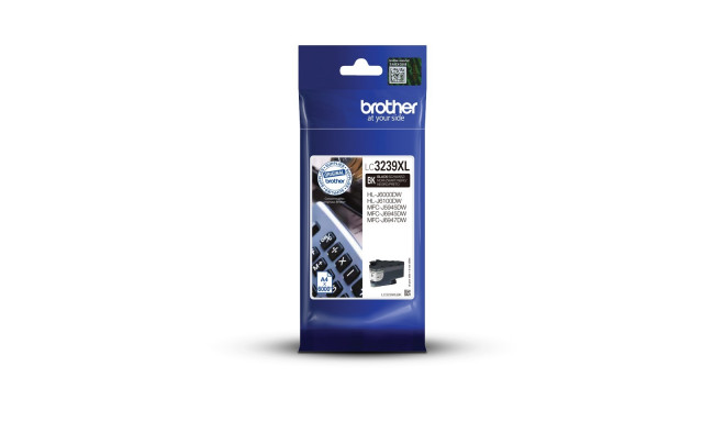 Brother ink cartridge LC3239XLBK High Yield 6000pgs HL-J6000DW/HL-J6100DW/MFC-J5945DW/MFC-J6945DW, black