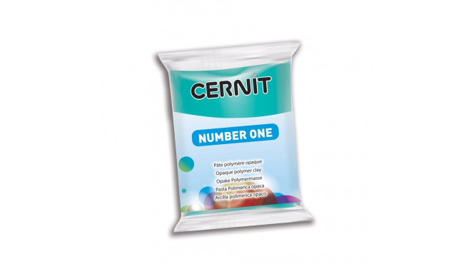 Polümeersavi Cernit No.1 56g 676 turquoise green -türkiis roheline