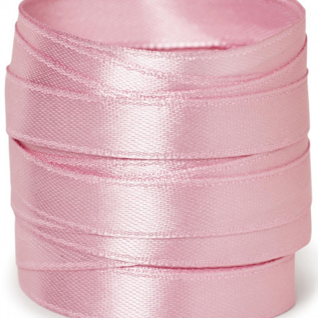 Käsitööpael satiin 10mm x 30m, roosa