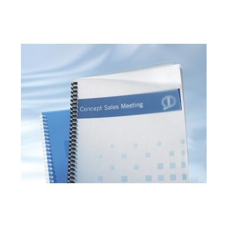 Köitekile A4 0,45mm läbipaistev piimjas esikile 450micronit, pakk (50 lehte