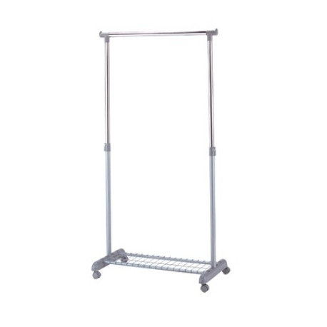 Stange riietele FRANK kingariiuliga 12984, ratastega, L-83xK93,5-168xS-43cm/ hall-kroom