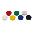 Tahvlimagnet 24mm must, 6tk/pk,Dahle