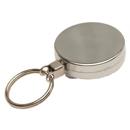 Kaardihoidja YOYO, metallist 43mm läbimõõduga ja vööklambriga