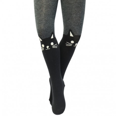 SOKISAHTEL TULIP tumehallid kassidega sukkpüksid 428, 427