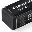 Kustutuskumm STAEDTLER Rasoplast B40, must (2 tk)