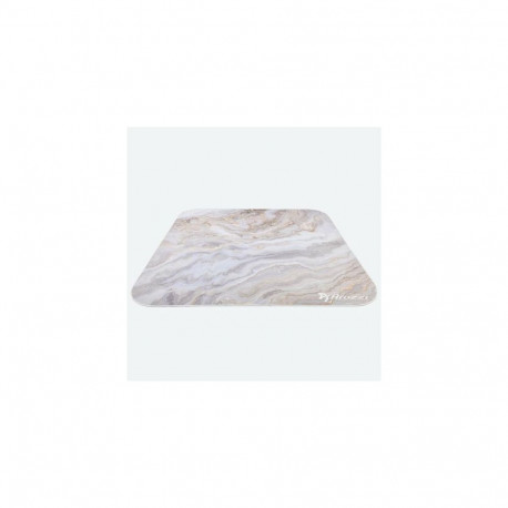 Arozzi AZ-ZONA-QTRO-WTM furniture floor protector mat Marble colour, White Microfibre, Rubber