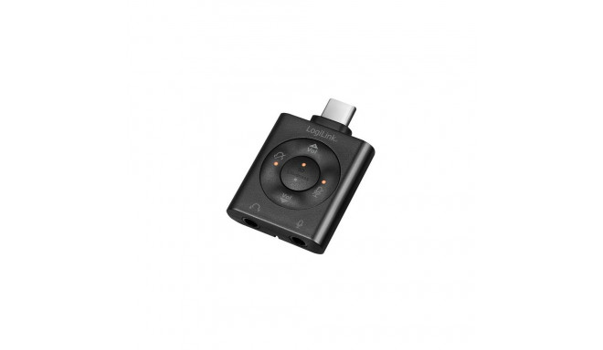 LogiLink UA0365 audio converter Black