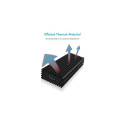 ICY BOX IB-1816M-C31 SSD enclosure Black U.2