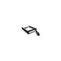 ICY BOX IB-2217StS 8.89 cm (3.5&quot;) Storage drive tray Black