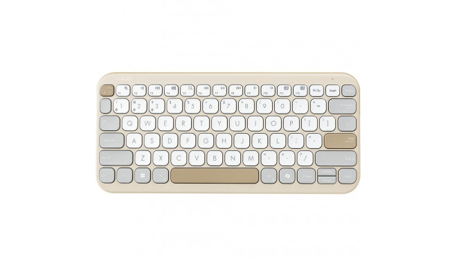 "ASUS KW100 Tastatur beige"