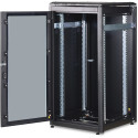 "DIGITUS Netzwerkschrank Unique 22HE 1164x600x600mm schwarz (Speditionsversand)"