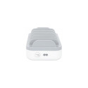 "MANHATTAN 10-Port USB-Ladestation 120W weiß/grau"