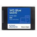 "2,5"" WD Blue SA510 500GB SATA III 6Gb/s cased 6.9cm 7mm internal single-packed"