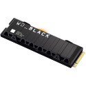 "M.2 WD Black 1TB SN850X NVMe Supremely Fast PCIe Gen4 x4 mit Khlkrper internal single-packed"