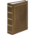 "Hama London braun 9x13 200 Fotos Einsteck-Album 7171"