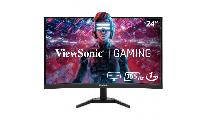 "Viewsonic VX2468-PC-MHD Curved Gaming Monitor 61 cm (24"""")"