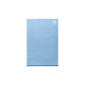 "SEAGATE One Touch 5TB External HDD with Password Protection Light Blue"