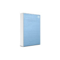 "SEAGATE One Touch 5TB External HDD with Password Protection Light Blue"
