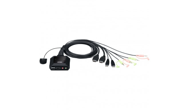 "ATEN CS22H 2-Port USB 4K HDMI KVM Switch"