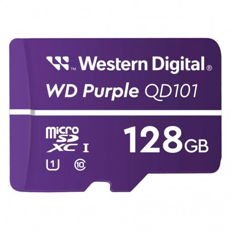 "CARD WD Purple 128GB Surveillance microSD XC Class - 10 UHS 1"