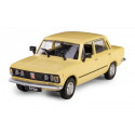 Vehicle Fiat 125p yellow Vehicle Fiat 125p yellow