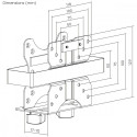 Maclean mini computer holder, MC-115B