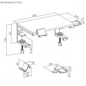 Laptop/monitor stand ER-303 B