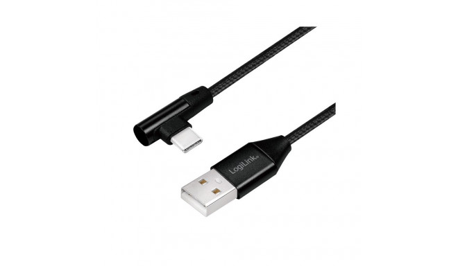 LogiLink kaabel USB-A - USB-C M/M